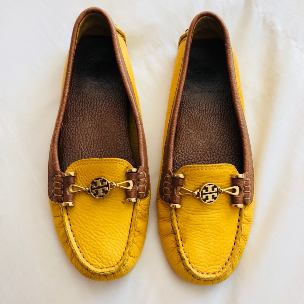 Yellow Leather TORY BURCH Flats 💛